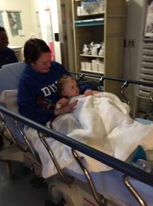 Cruising the halls at Duke